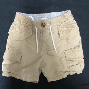 GAP Tan and Gray Baby Shorts